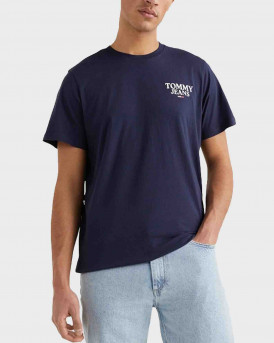Tommy Jeans Ανδρικό T-Shirt - DM0DM12790 - ΜΠΛΕ