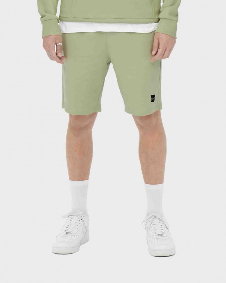 ONLY & SONS SOLID COLORED SWEAT SHORTS - 22015623