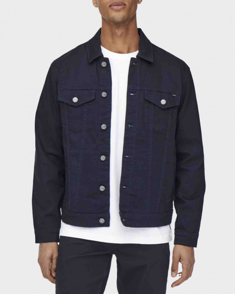 ONLY & SONS COLORED TWILL JACKET - 22021480