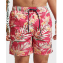 Superdry Vintage Hawaiian Swim Shorts - Μ3010193A - ΡΟΖ