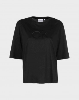 Calvin Klein Γυναικείο T-Shirt - K20K203752 - ΜΑΥΡΟ