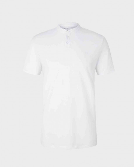 Tom Tailor T-shirt With W Stand-up collar - 1032181