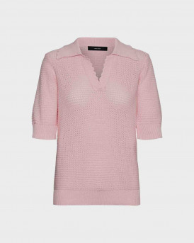Vero Moda Knitted T-Shirt - 10256450 - PINK