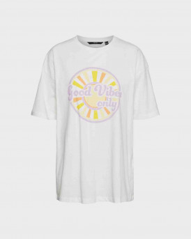 Vero Moda Women's T-Shirt - 10264913 - WHITE