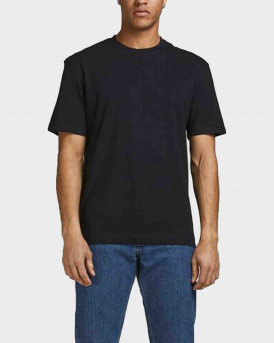 JACK & JONES ΑΝΔΡΙΚΗ ΜΠΛΟΥΖΑ - 12190467 - ΜΑΥΡΟ