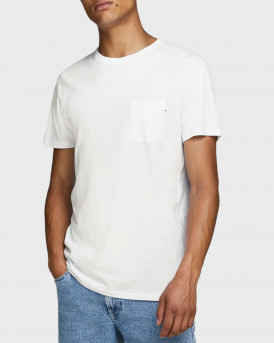 Jack & Jones Classic O-Neck T-Shirt - 12136714 - ΑΣΠΡΟ