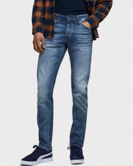 GLENN ICON JJ 357 50SPS SLIM FIT JEANS ΤΗΣ JACK & JONES - 12148275 - ΜΠΛΕ