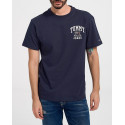 Tommy Jeans Homespun College Ανδρικό T-Shirt - DM0DM12414 - ΜΠΛΕ