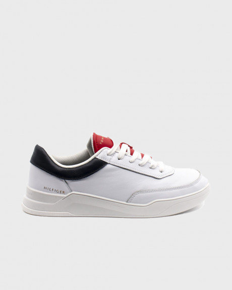 TOMMY HILFIGER ΜΕΝ'S LEATHER Elevated Cupsole Sneakers - FM0FM04078
