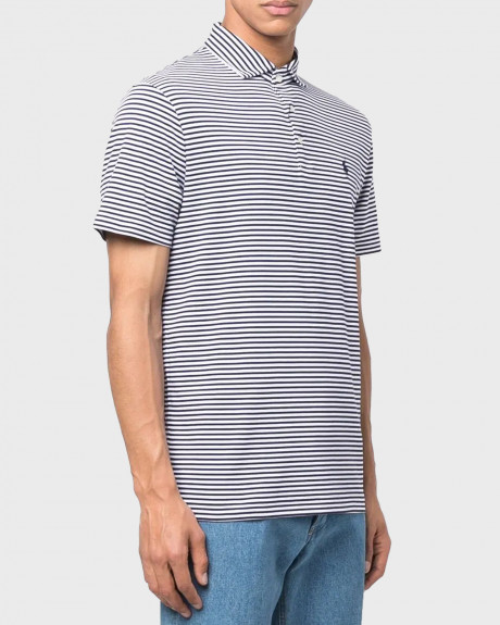 Polo Ralph Lauren Polo Pony Stripe-print Polo Shirt - 710860389001