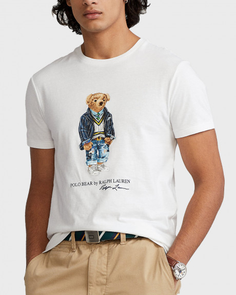 Polo Ralph Lauren Custom Slim Fit Polo Bear Jersey T-Shirt - 710853310008