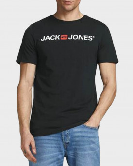 JACK & JONES CLASSIC ΑΝΔΡΙΚΟ T-SHIRT - 12137126 - ΜΑΥΡΟ