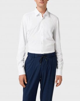 Boss Slim Fit Men's Shirt Hank - Wei? - 50474283 - WHITE