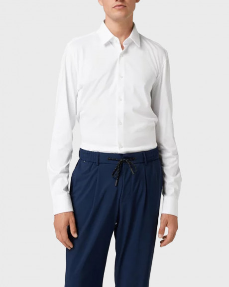 Boss Slim Fit Men's Shirt Hank - Wei? - 50474283