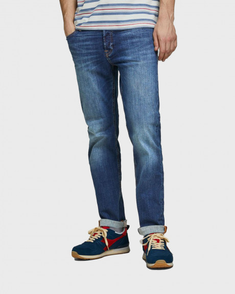 JACK & JONES PETE ORIGINAL AGI 005 TAPERED FIT JEANS - 12195547