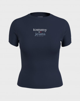 Tommy Jeans Essential T-Shirt - DW0DW13623 - ΜΠΛΕ