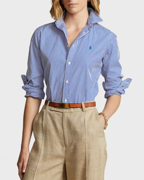 Polo Ralph Lauren Classic Fit Striped Cotton Shirt - 211784161029