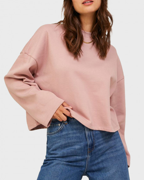 JACK & JONES JXABBIE WIDE SWEATSHIRT - 12214536
