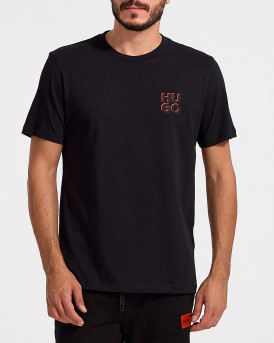 Hugo Ανδρικό T-Shirt - 50477006 DIMENTO - ΜΑΥΡΟ
