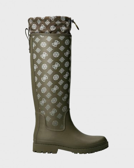 GUESS WOMEN'S Reisa logo rain bootS - FL7REIFAL11