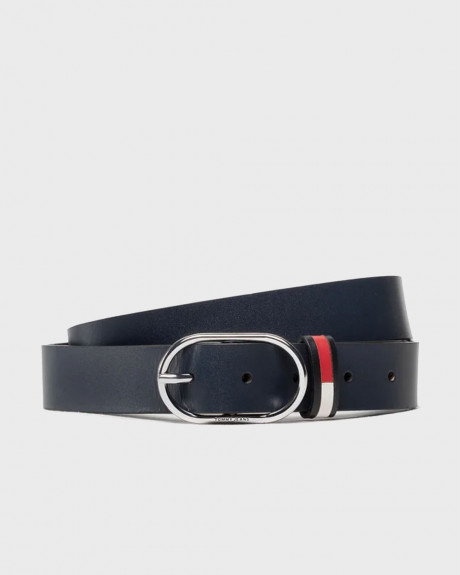 TOMMY HILFIGER WOMEN'S LEATHER BELT - AW0AW12756