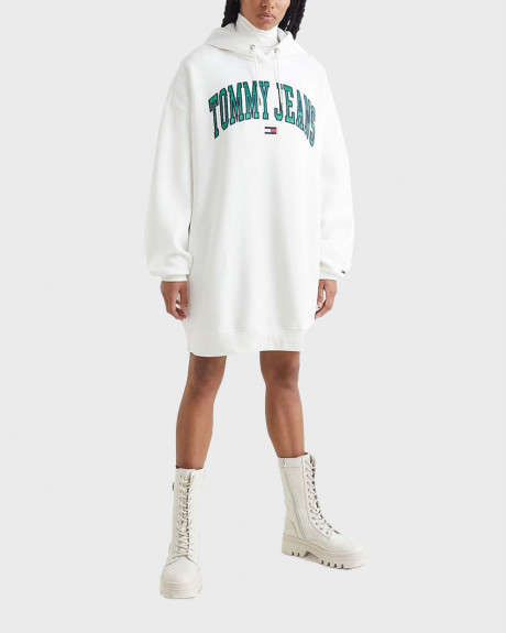 TOMMY HILFIGER ΓΥΝΑΙΚΕΙΟ ΦΟΥΤΕΡ Φόρεμα υφασμάτινο Logo - DW0DW14548