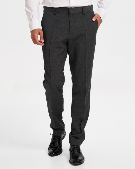 Boss Slim-Fit Trousers In a Virgin-Wool Blend - 50482735