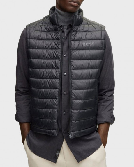 BOSS ΜΕΝ'S VEST CALANO PACKABLE DOWN GILET WITH TONAL LOGO - 50471854