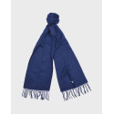 Barbour Plain Lambswool Scarf - USC0008 - BLUE
