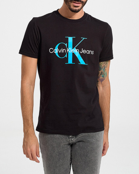 CALVIN KLEIN JEANS MEN'S T-SHIRT SEASONAL MONOGRAM TEE - J30J320806