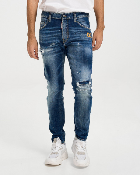 DSQUARED2 ΑΝΔΡΙΚΟ ΠΑΝΤΕΛΟΝΙ ΤΖΗΝ SKATER JEANS - S71LB1137S30664