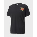 PUMA ΑΝΔΡΙΚΟ T-SHIRT Downtown Graphic Men's T-Shirt - 537163 - ΜΑΥΡΟ