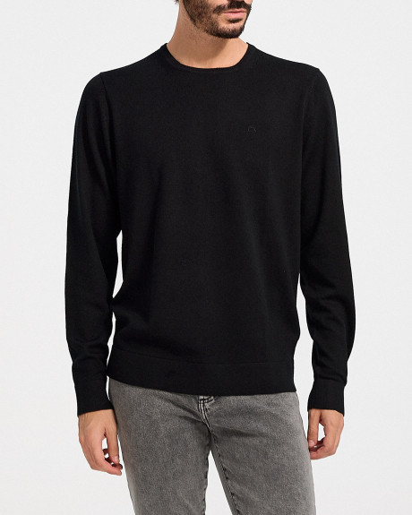 CALVIN KLEIN ΑΝΔΡΙΚΟ ΠΛΕΚΤΟ KNITWEAR CREW NECK SUPERIOR WOOL - κ10κ109474