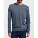TOM TAILOR ΑΝΔΡΙΚΟ ΠΛΕΚΤΟ BASIC CREW NECK  - 1012819 - ΑΝΘΡΑΚΙ