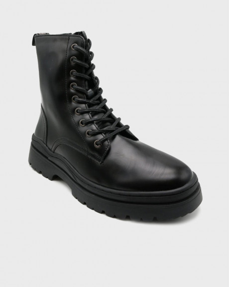 PEPE JEANS ΜΕΝ'S BOOTS SODA TRACK BLACK - PMS50227