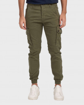 JACK & JONES ΠΑΝΤΕΛΟΝΙ PAUL WARNER CARGO TROUSERS - 12167599 - OLIVE GREEN