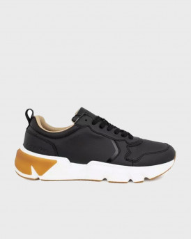 CALVIN KLEIN ΑΝΔΡΙΚΑ ΑΝΑΚΥΚΛΩΜΕΝΑ VEGAN ΔΕΡΜΑΤΙΝΑ SNEAKERS - HM0HM00648 - ΜΑΥΡΟ