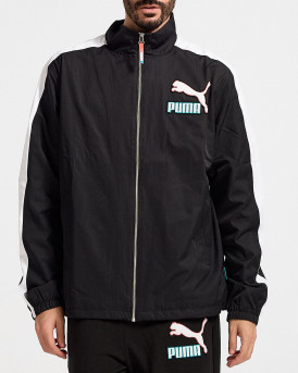 Puma Men T7 Fandom Track Jacket – 536109 - ΜΑΥΡΟ