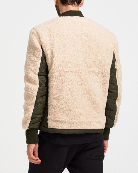 Superdry Vintage Sherpa Jacke - Relaxed Fit Mit Kapuze