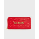 LOVE MOSCHINO ΓΥΝΑΙΚΕΙΟ ΠΟΡΤΟΦΟΛΙ Quilted Wallet synthetic - JC5600PP0FLA0 - ΡΑΦ