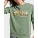 SUPERDRY ΓΥΝΑΙΚΕΙΟ ΦΟΥΤΕΡ Vintage Logo Borough Crew Sweatshirt - W2011547Α - ΠΡΑΣΙΝΟ