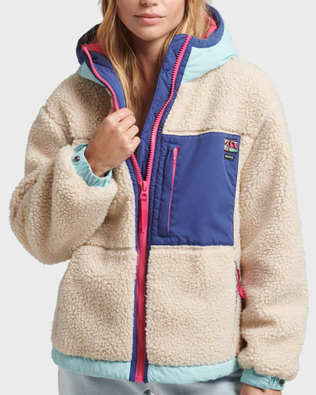 SUPERDRY ΓΥΝΑΙΚΕΙΟ ΜΠΟΥΦΑΝ Vintage Hooded Sherpa