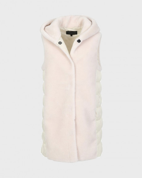 OAKWOOD ΓΥΝΑΙΚΕΙΟ ΓΙΛΕΚΟ FAKE FUR 100% WOOL SOPRANO - SOPRANO-64259