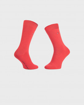 Tommy Hilfiger Classic Ανδρικές Μονόχρωμες Κάλτσες - 371111 - ΚΟΚΚΙΝΟ