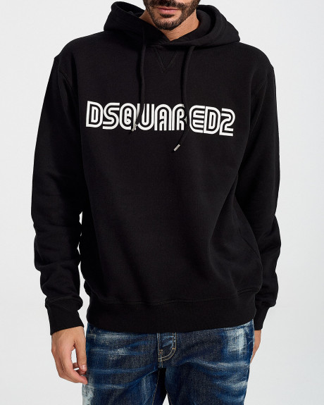 DSQUARED2 ΑΝΔΡΙΚΟ ΦΟΥΤΕΡ D2 Outline Cool Hood - S71GU0550S25030