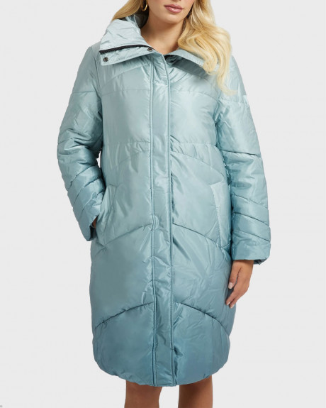 GUESS WOMEN'S DEGRADE PUFFER JACKET - W2BL70WF170