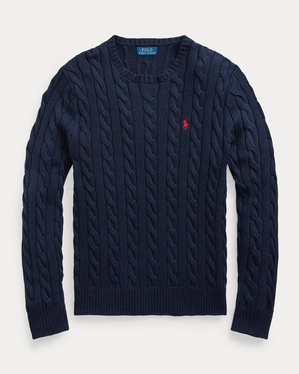 ralph lauren cotton knit jumper