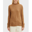 TOM TAILOR ΓΥΝΑΙΚΕΙΟ ΠΛΕΚΤΟ Knitted jumper with a stand-up collar - 1033553 - ΜΠΕΖ