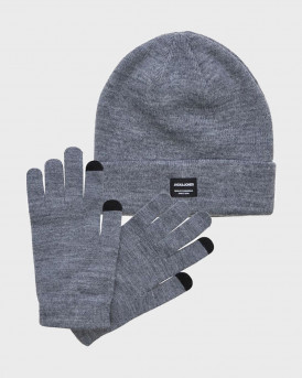 JACK & JONES ΑΝΔΡΙΚΟΣ ΣΚΟΥΦΟΣ KNIT PC100 - 12168383 - ΓΚΡΙ