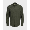 Jack & Jones Ανδρικό Πουκάμισο - 12193992 - ΜΠΟΡΝΤΩ